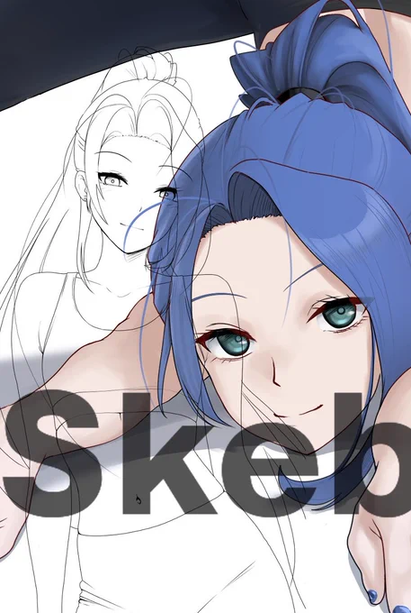 リクエストありがとうございました! #Skeb