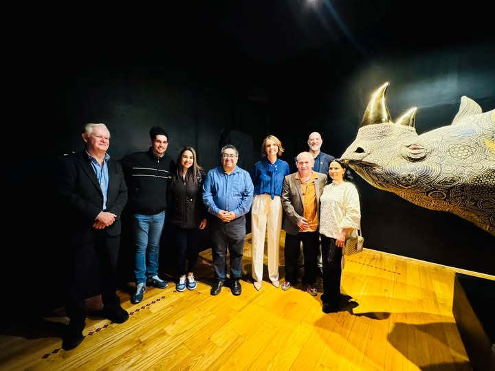 polemicaQro's tweet photo. #Querétaro #CésarMenchaca 
Llega al MAQRO César Menchaca con Murmullo de la naturaleza 

@secultqro 

https://t.co/fDMem8We0y https://t.co/DflPvSbcsG