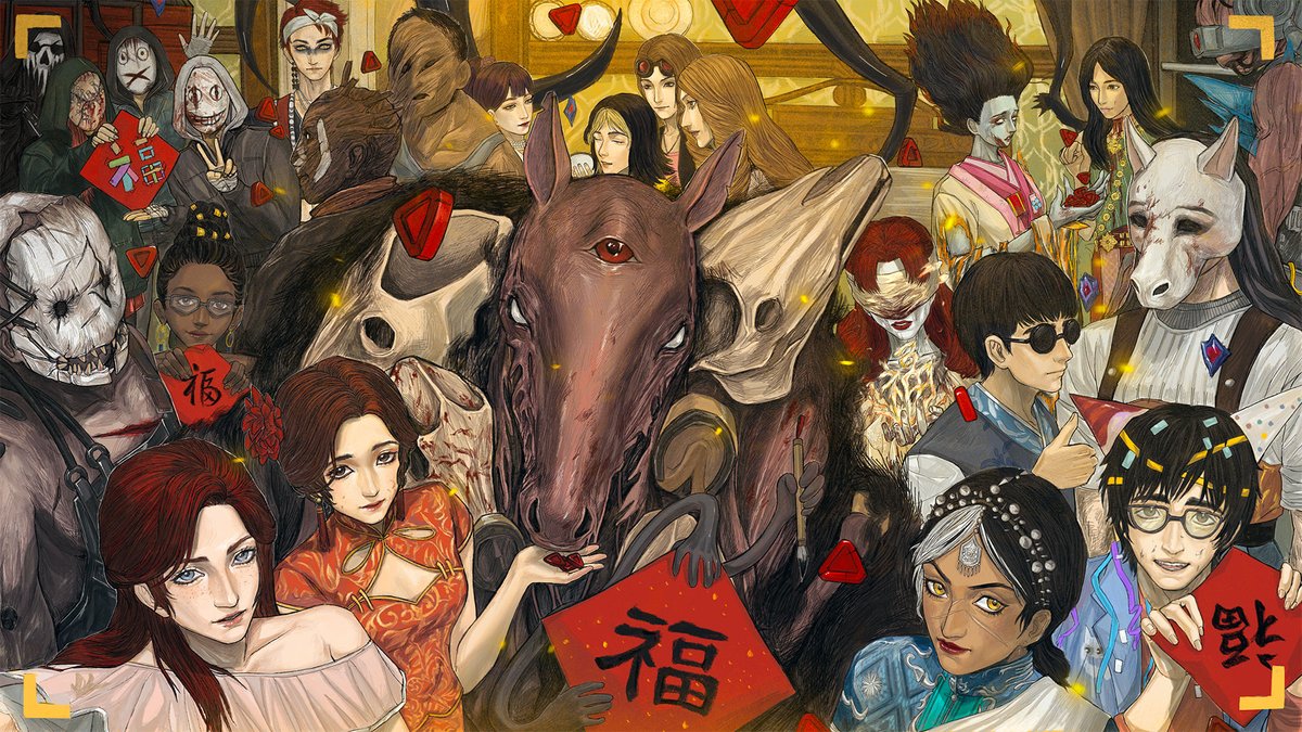 DeadbyDaylight's tweet image. Happy Year of the Horse! 🐎

We're celebrating with this beautiful artwork from @HFL____ . Head over to our website to download it 👉 deadbydaylight.com/media/