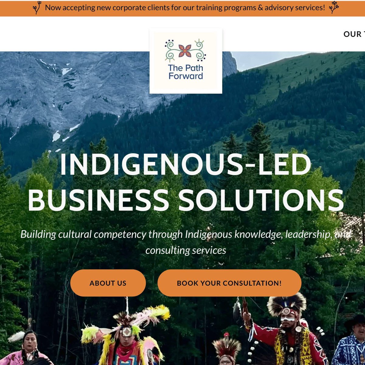 ThePathForward_'s tweet photo. We support organizations committed to meaningful Indigenous engagement &amp; cultural competency.
Our services:
• Indigenous Cultural Competency Training
• Indigenous Engagement Planning
• Facilitation &amp; Dialogue Sessions
• Indigenous-focused Communications
• Advisory Services https://t.co/xzTD5vDWtG