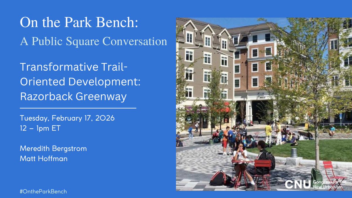 Congress for the New Urbanism tweet media