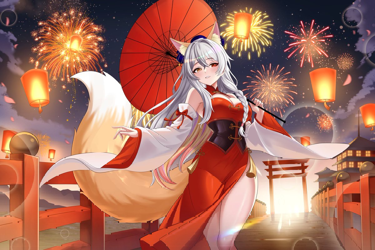 Happy Chinese New Year!! 
May you be blessed through the galloping of the Horse year!! 🐎🏮🧧

🎨: <a href="/YuikaYuiKawaii/">Yuika Yui | VGEN OPEN ✧｡٩(ˊᗜˋ )و✧*</a> 
#LeiaArt