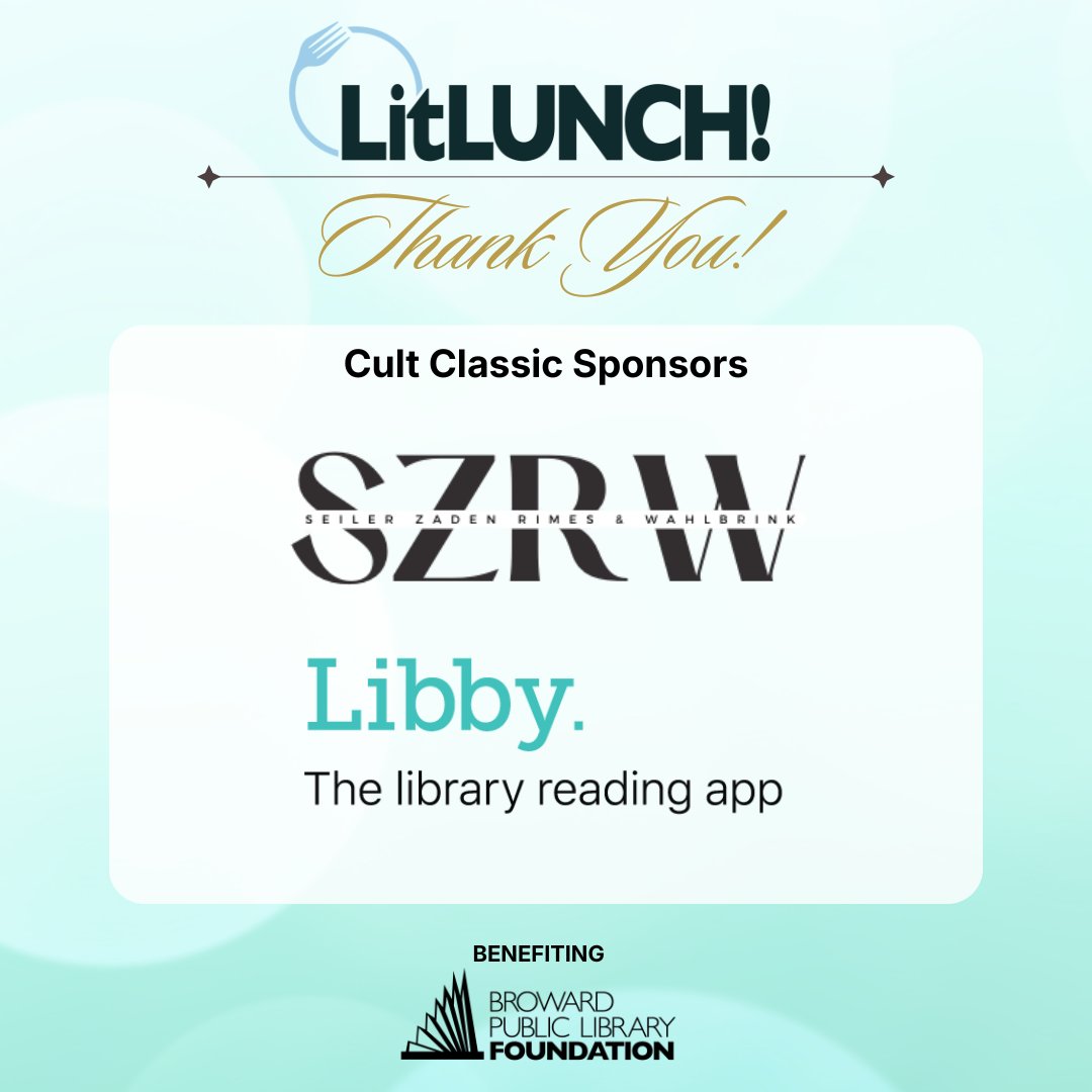 Broward Public Library Foundation tweet media