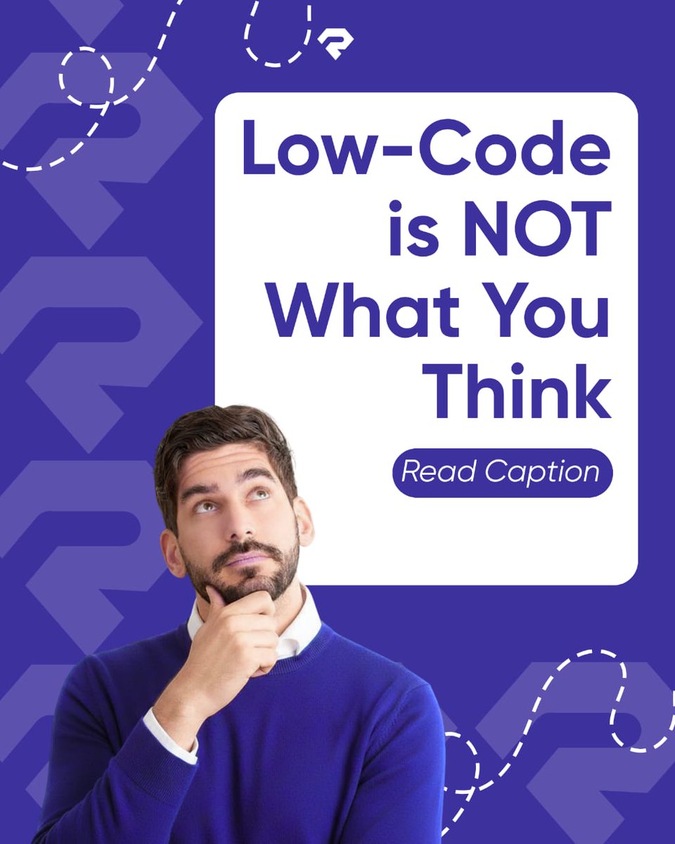 myradsystems's tweet photo. Low-code isn’t what you think.
Traditional = slow.
No-code = locked in.
Real low-code? ⚡
Speed + flexibility + code ownership.
Build faster. Stay in control.
Would you use low-code for your next project? 👇
#lowcode #buildsmarter #radsystems https://t.co/gOwATUKMfh