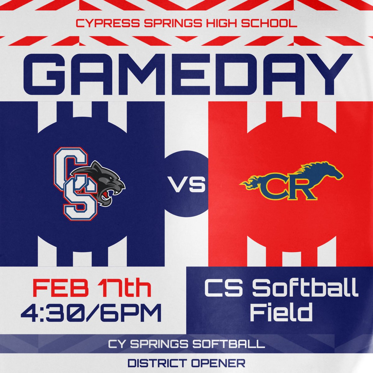 Cypress Springs Softball tweet media