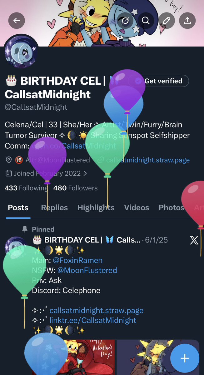 🥳🎂🎉 Birthday Time!!
I’m 33 now! 8’)