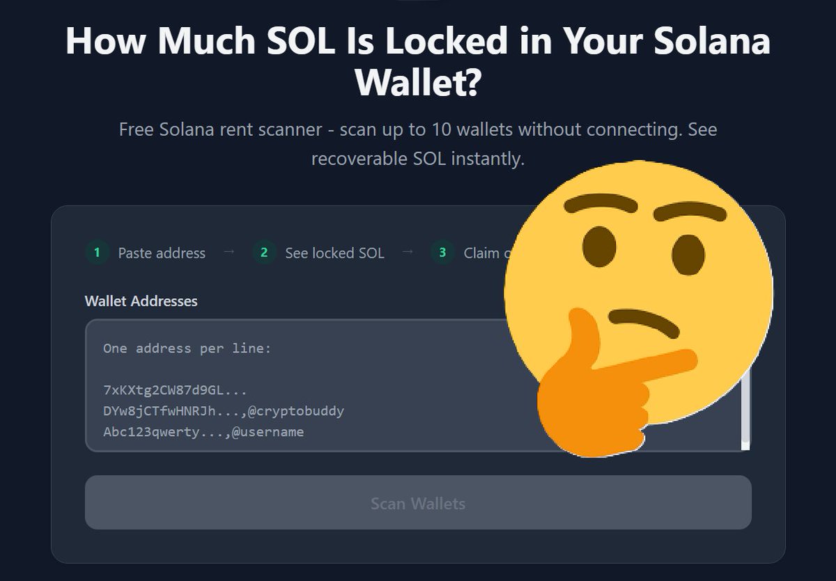 RECLAIM SOL | Solchekers tweet media