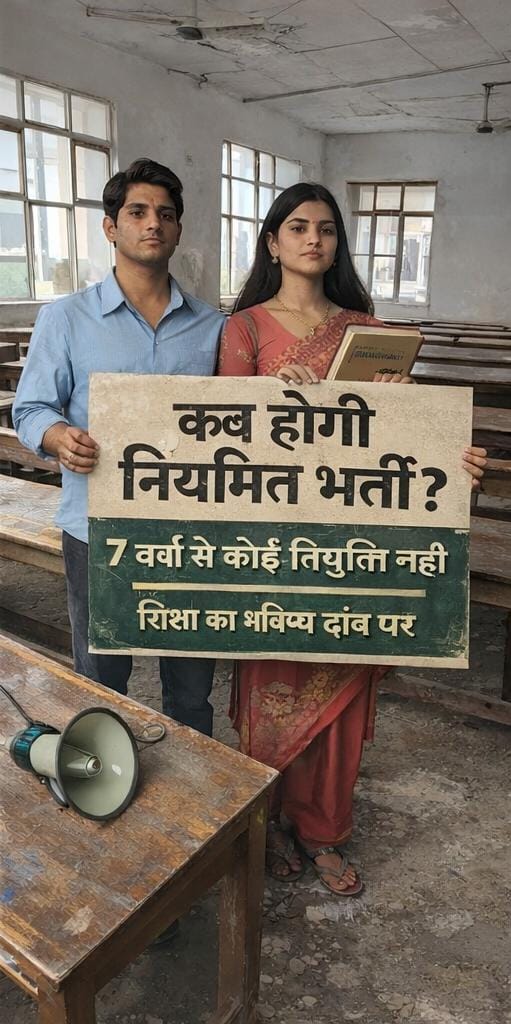 और कितना इंतज़ार करें महोदय 
सहायक प्राध्यापक भर्ती कब <a href="/tankramvermabjp/">Tank Ram Verma</a> <a href="/BJP4CGState/">BJP Chhattisgarh</a> <a href="/vishnudsai/">Vishnu Deo Sai</a> <a href="/bhilaitimes/">BHILAI TIMES</a> <a href="/IBC24News/">IBC24 News</a> <a href="/NDTVMPCG/">NDTV MP Chhattisgarh</a> <a href="/bhupeshbaghel/">Bhupesh Baghel</a>