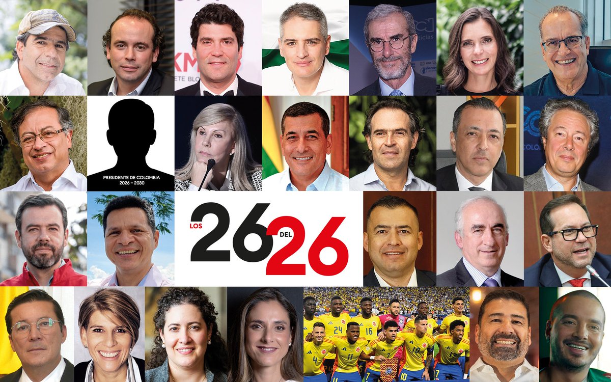 forbescolombia's tweet image. Forbes presenta a los 26 líderes que marcarán la agenda del país durante este 2026. Serán ellos quienes dirijan la conversación política, empresarial, cultural y social en un año marcado por elecciones, Mundial de Fútbol y riesgos macroeconómicos.👉f.mtr.cool/tqgwdhyhns