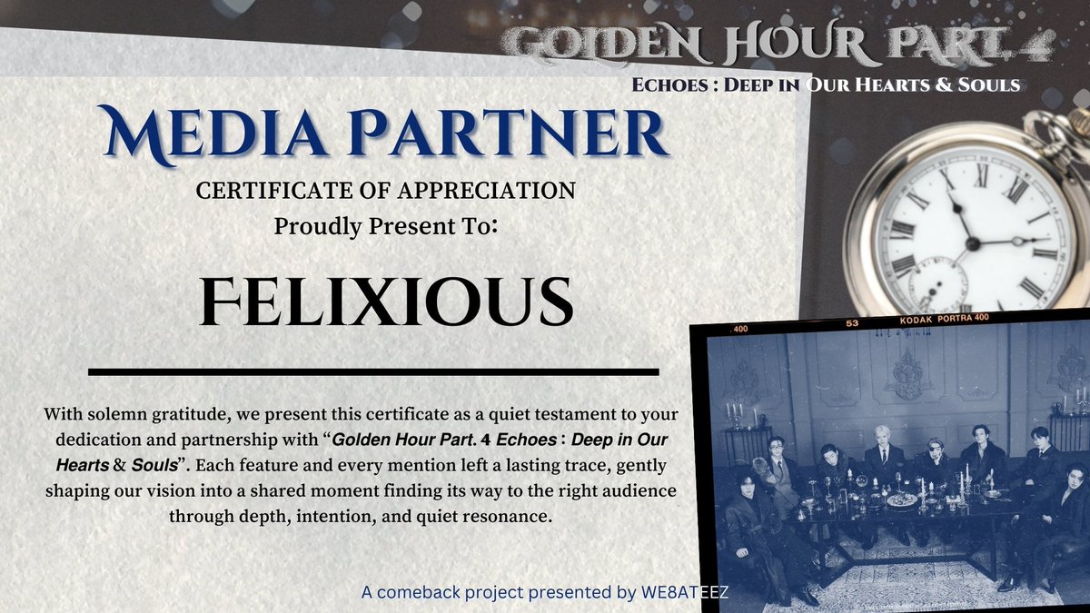 #Felus_Log is processing data... Loaded! 

Congratulations on wrapping up this project so well, <a href="/WE8ATEEZ/">ATEEZ SEDUNIA.</a>. Here’s to many more successful collabs in the future! 🕰️