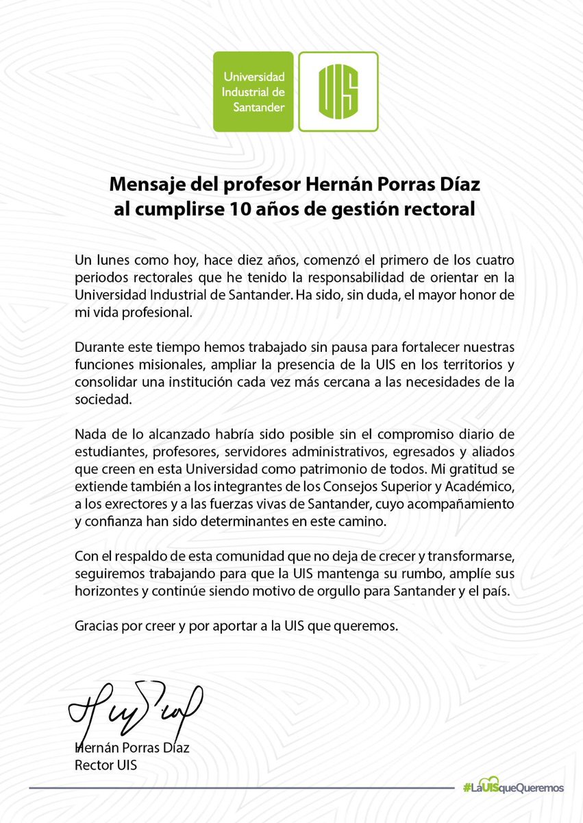 Hernán Porras Díaz tweet media