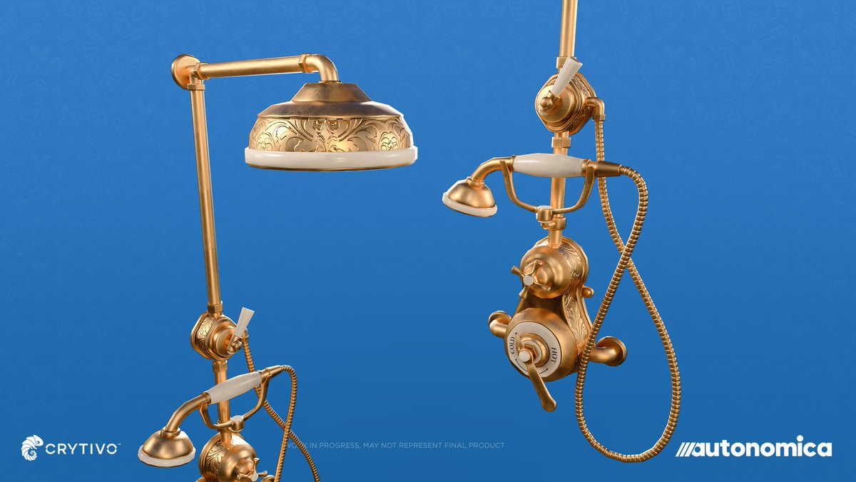 New interactive bathroom props are on the way to the game. How cool! Have a good week !