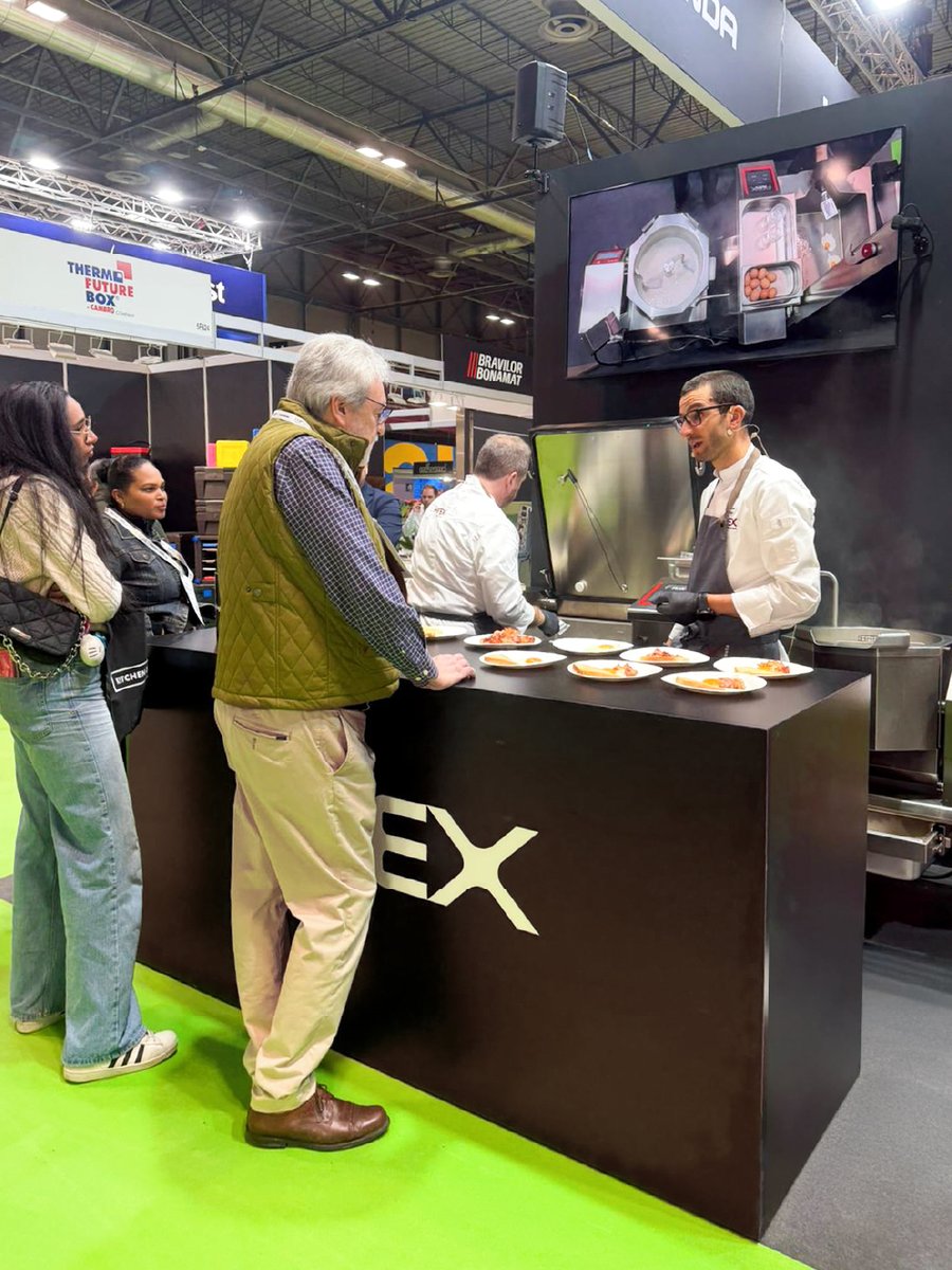 #Firex at HIP Madrid🇪🇸
With #Cucimix and Figaro to show you how to automate sweet and savory recipes, accurately manage cooking times and streamline the workflow even during the busiest times
👉Don't miss our live cooking shows!
📍Hall 5 – Stand 5E525

#ShareTheTaste #Foodservice
