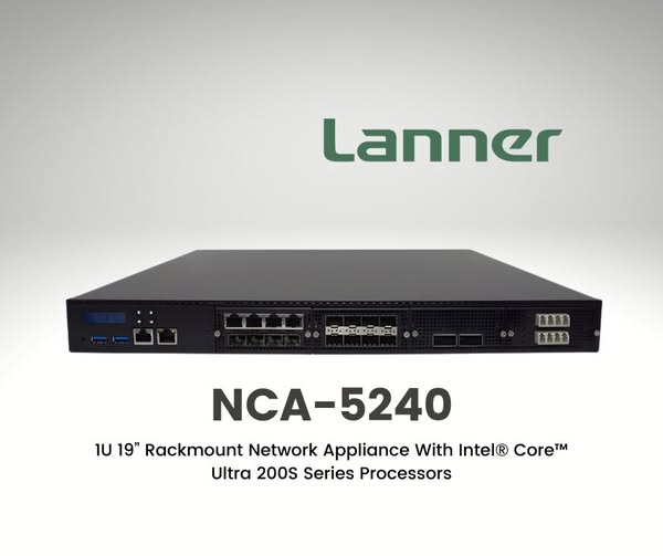 MA_Rugged's tweet image. #Lanner unveils the NCA-5240: a 1U high-performance network appliance powered by Intel® Bartlett Lake-S. Built for enterprise &amp;amp; carrier-grade networks, it delivers scalable, secure, real-time performance from #DataCenter to edge. bit.ly/4ckZWqm #EdgeComputing