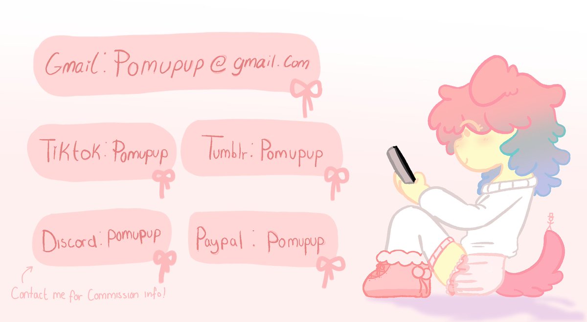 โ( ^ ^) ๐๐๐ฉ๐๐ ๊๊ Comms open ! tweet media