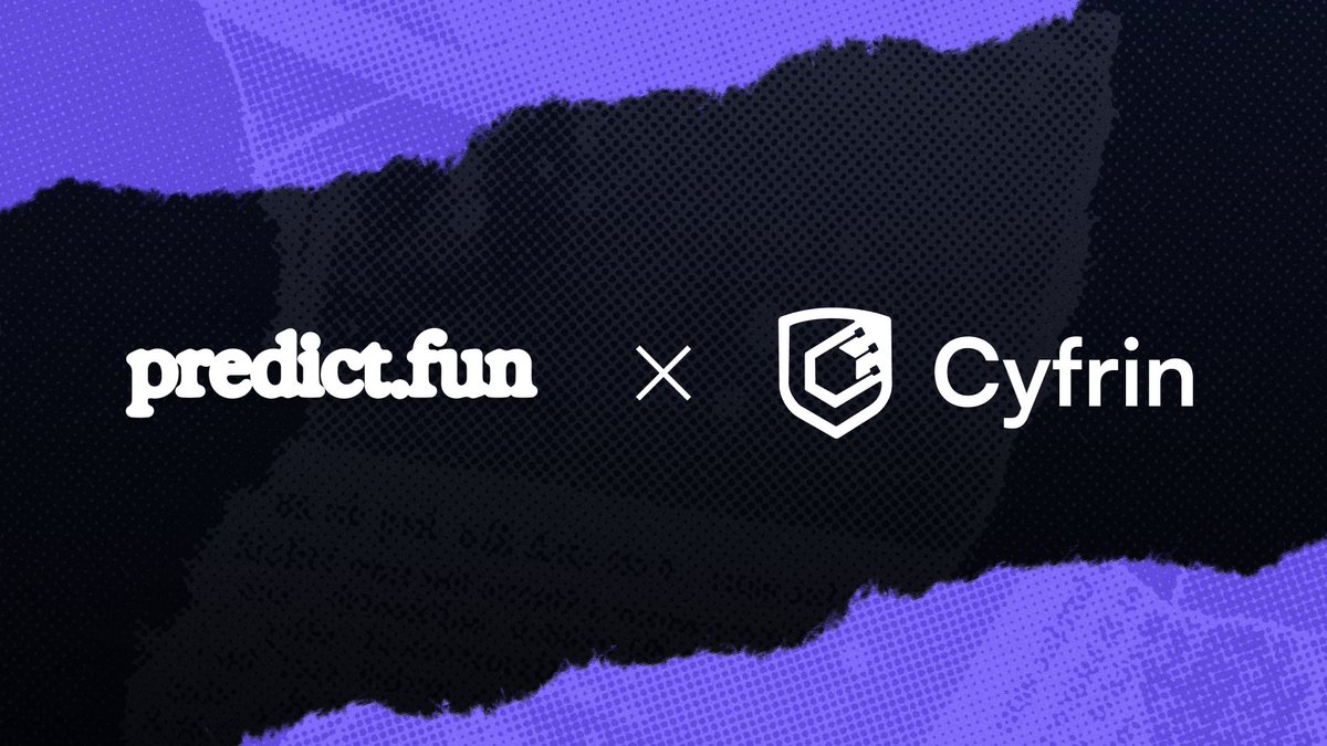 We recently partnered with <a href="/cyfrin/">Cyfrin Audits</a> to perform a full audit and formal verification. 

It provides mathematical proof that our contracts behave exactly as intended.

See here for the full report:
docs.predict.fun/developers/aud…