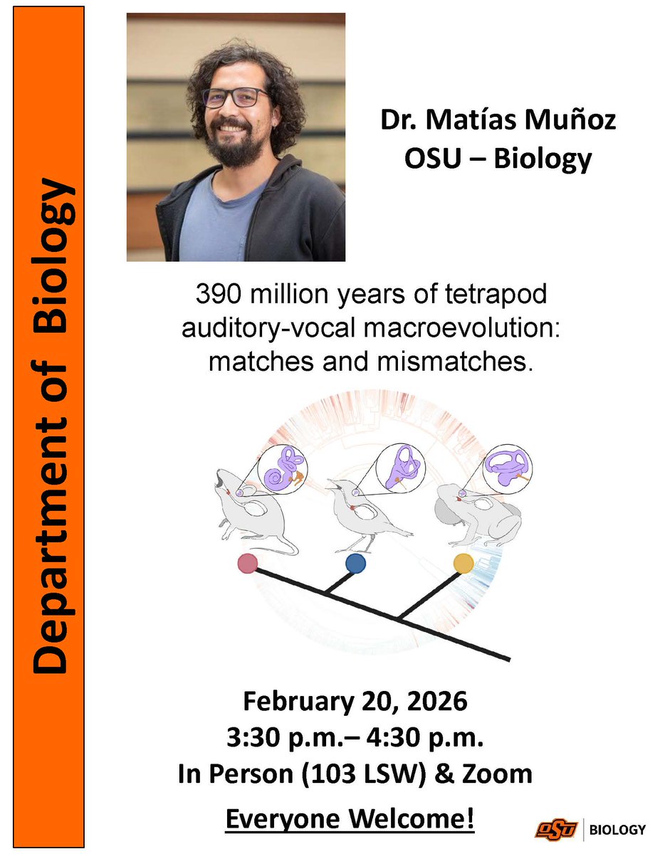 OSU Dept. of Biology tweet media