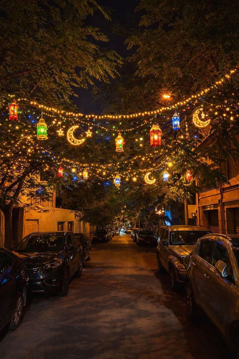 إيه الجمال دة من شوارع الإسكندرية. 🌙✨️