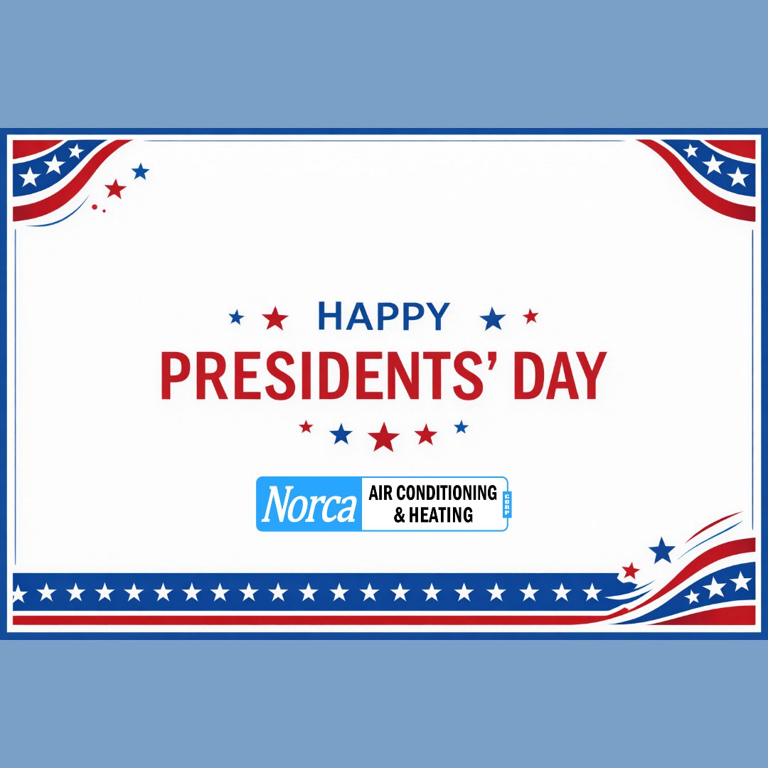 🇺🇸 Happy Presidents’ Day!
Norca Air is open today and ready to help if your AC needs service.
Stay cool, South Florida.