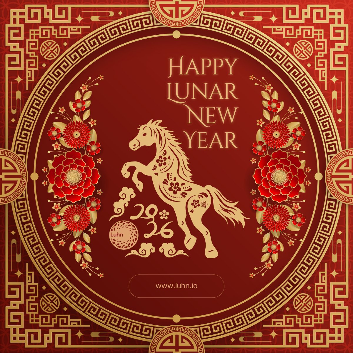 LuhnESG's tweet photo. Happy Lunar New Year! 🏮

Wishing you strength, success, and prosperity in the Year of the Horse. 🐎

May 2026 be your best year yet. https://t.co/BqCGGhZ33U