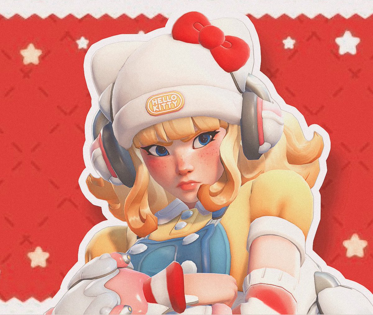 chaccopaws's tweet photo. pompompurin mercy &amp; hello kitty juno icons for u!! :D https://t.co/XmbZVngv5y