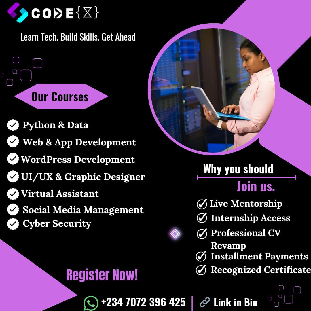 codextechhub (@codextechhub) / Posts / X