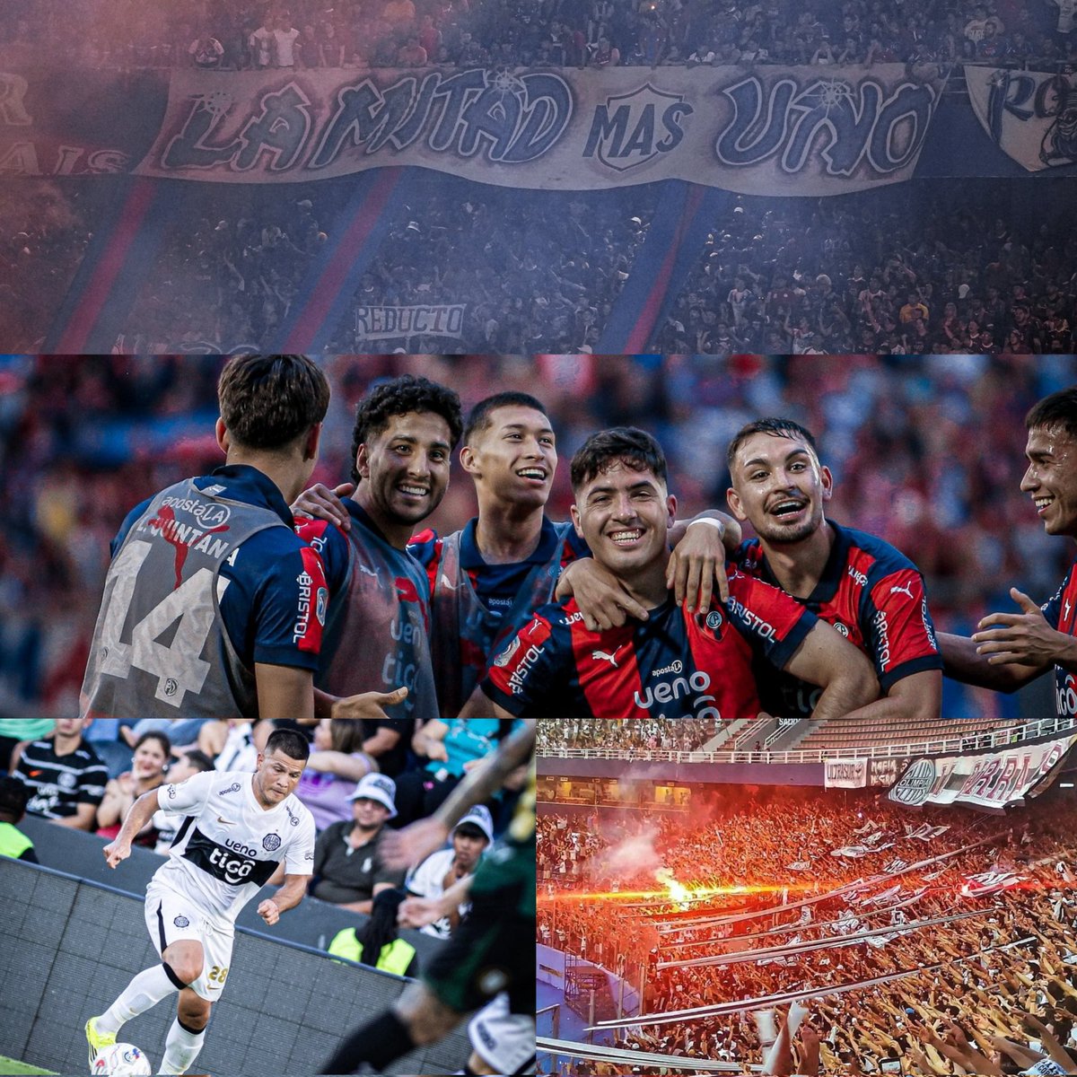 Cerro Porteño hace 10 Clásicos que no gana en la Nueva Olla, más de 4 años sin ganar de local, y el sábado buscará cortar eso. Estadio repleto, y con apoyo de toda la Hinchada azulgrana.