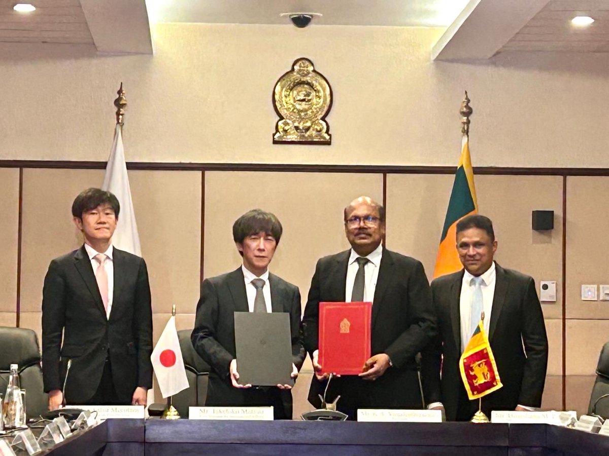 Embassy of Japan in Sri Lanka（在スリランカ日本国大使館) tweet media