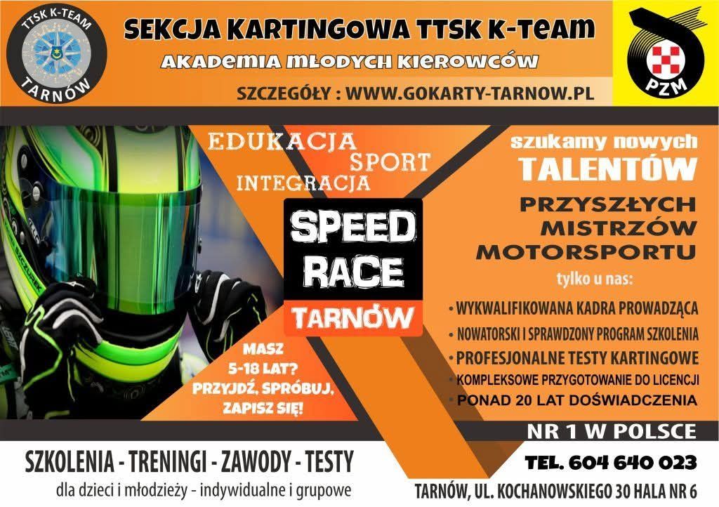 SpeedRaceTarnow's tweet photo. Rekrutacja uzupełniająca dla dzieci i młodzieży do sekcji kartingowej w Tarnowie! 
#gokarty #Tarnów #motorsport #gokartytarnów #przezzabawedobezpieczeństwa #speedrace #kartingtarnow #karting #gokartytarnow #sekcjakartingowa #pierwszykrokwkartingu #brd #bezpieczeństwa #mojtarnow https://t.co/vTreOoUtlU