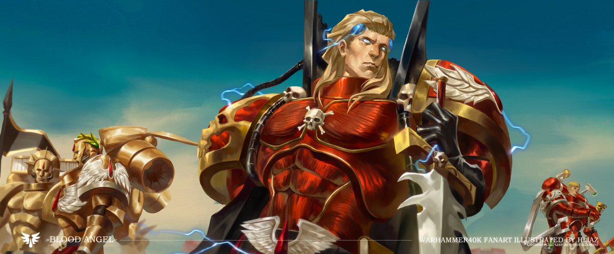 Echo of the Angel |Happy Lunar New Year 🧧 
#warhammer40k #BloodAngel