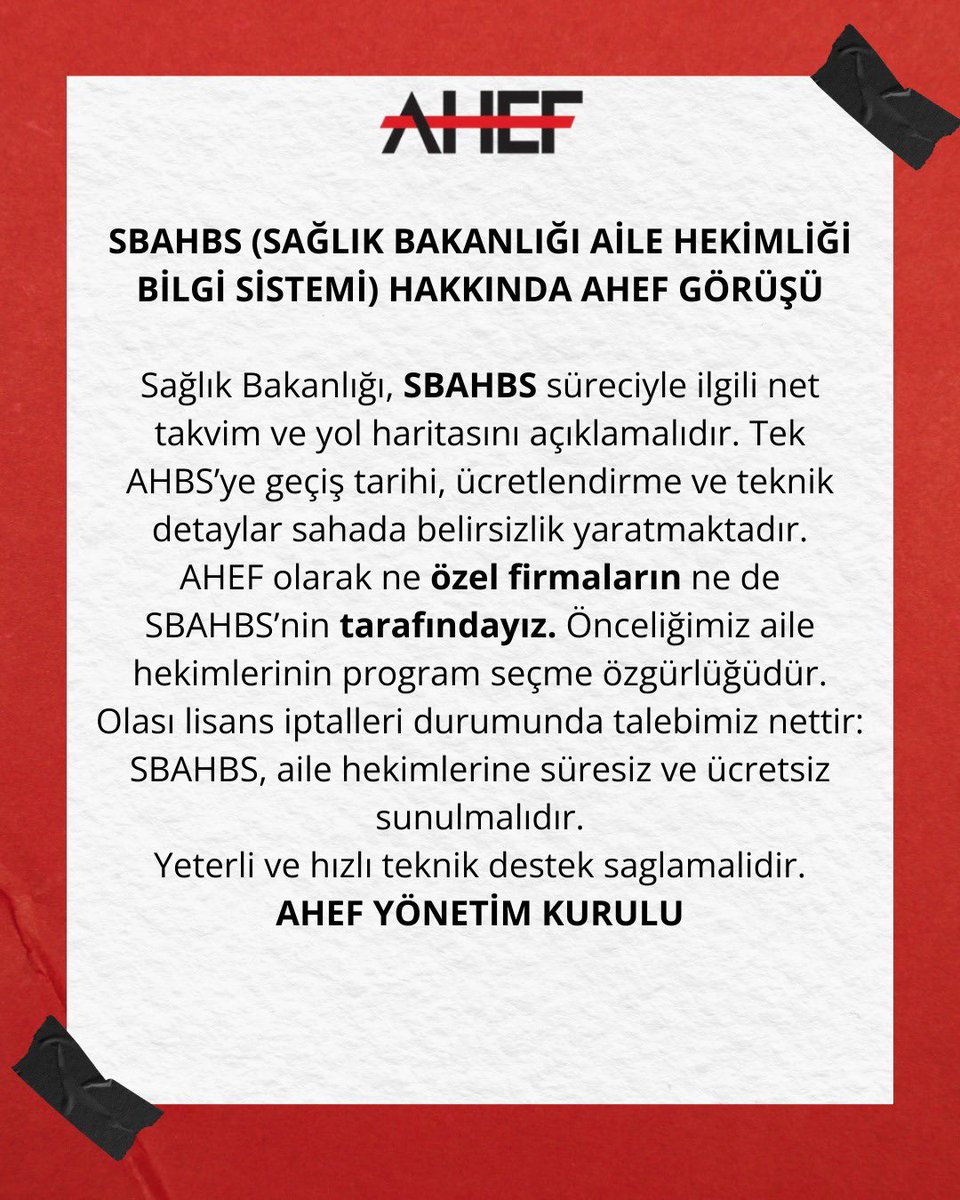 AHEF tweet media