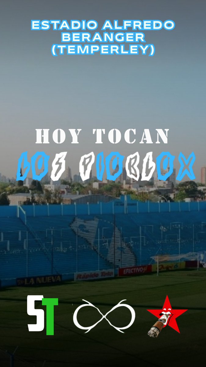 lospioblox's tweet photo. ¡HOY TOCAN LOS PIOBLOOX, NOS VEMOS EN UNAS HORAS! 🔥🎸 https://t.co/tSwT90f6sp