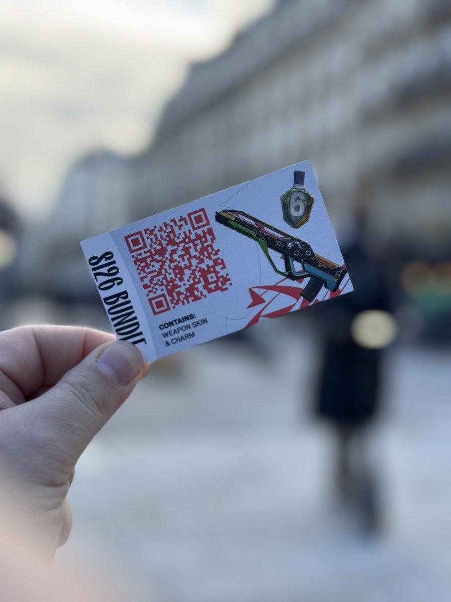 Missed out on being in Paris for SI this year? Don't worry, I got you 🤝

I'm giving away an attendee code bundle! 🎁

Just drop a like and make sure you're following <a href="/Rainbow6_UK/">Rainbow Six Siege UK</a> &amp; <a href="/KudosOnYT/">Kudos 💜</a> for  a chance to #win 🫶

✍️ <a href="/KudosOnYT/">Kudos 💜</a>