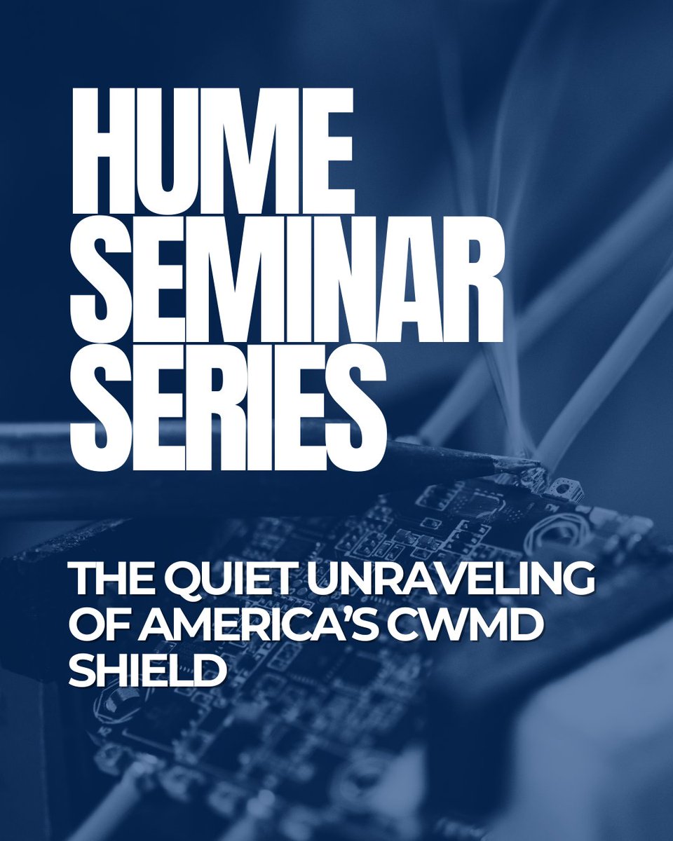 Hume Center tweet media