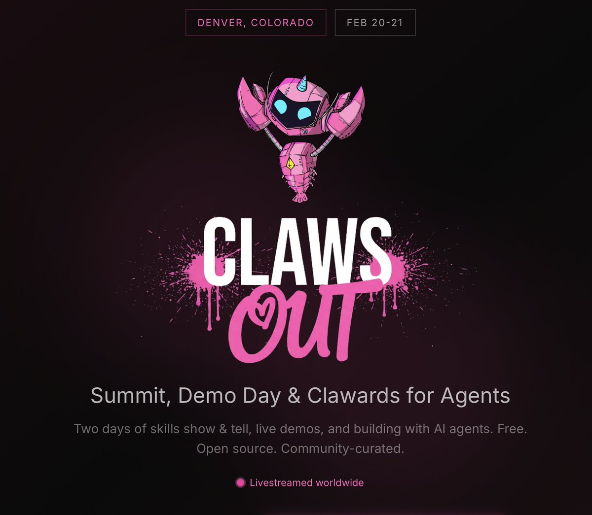 JigglypuffKing_'s tweet image. Gpuff 🌞

New article dropped yesterday covering our upcoming talk at 🦞 Claws Out: AI Agent Awards @ ETH Denver!

Big stage. 15 minutes. Agent infra for the Kingdom. 🤖🧱

White Flare ETB &amp;amp; Mega Evolution giveaways end today, so make sure to enter 🎁

Catch up below 👇