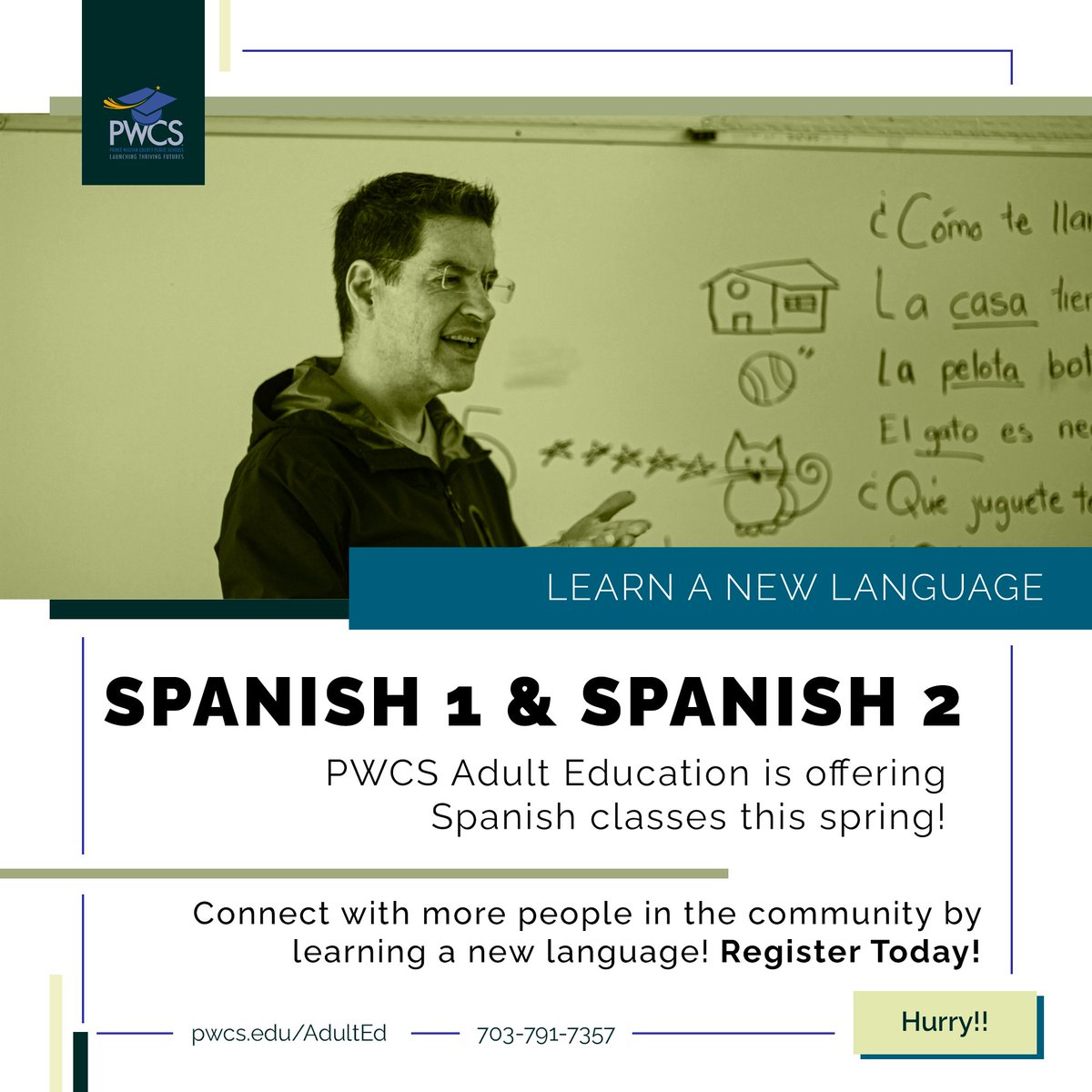 Adult Education, Prince William County Schools tweet media