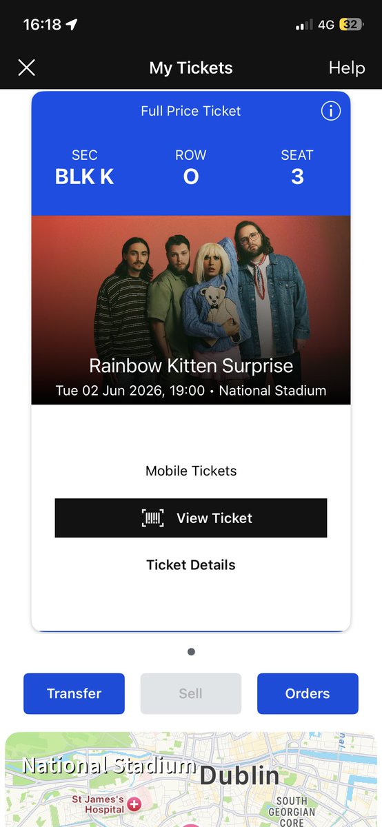 tehepatitehe's tweet photo. selling one rainbow kitten surprise ticket for the 2nd of june in dublin for like €50 https://t.co/S1Y58E8wyK