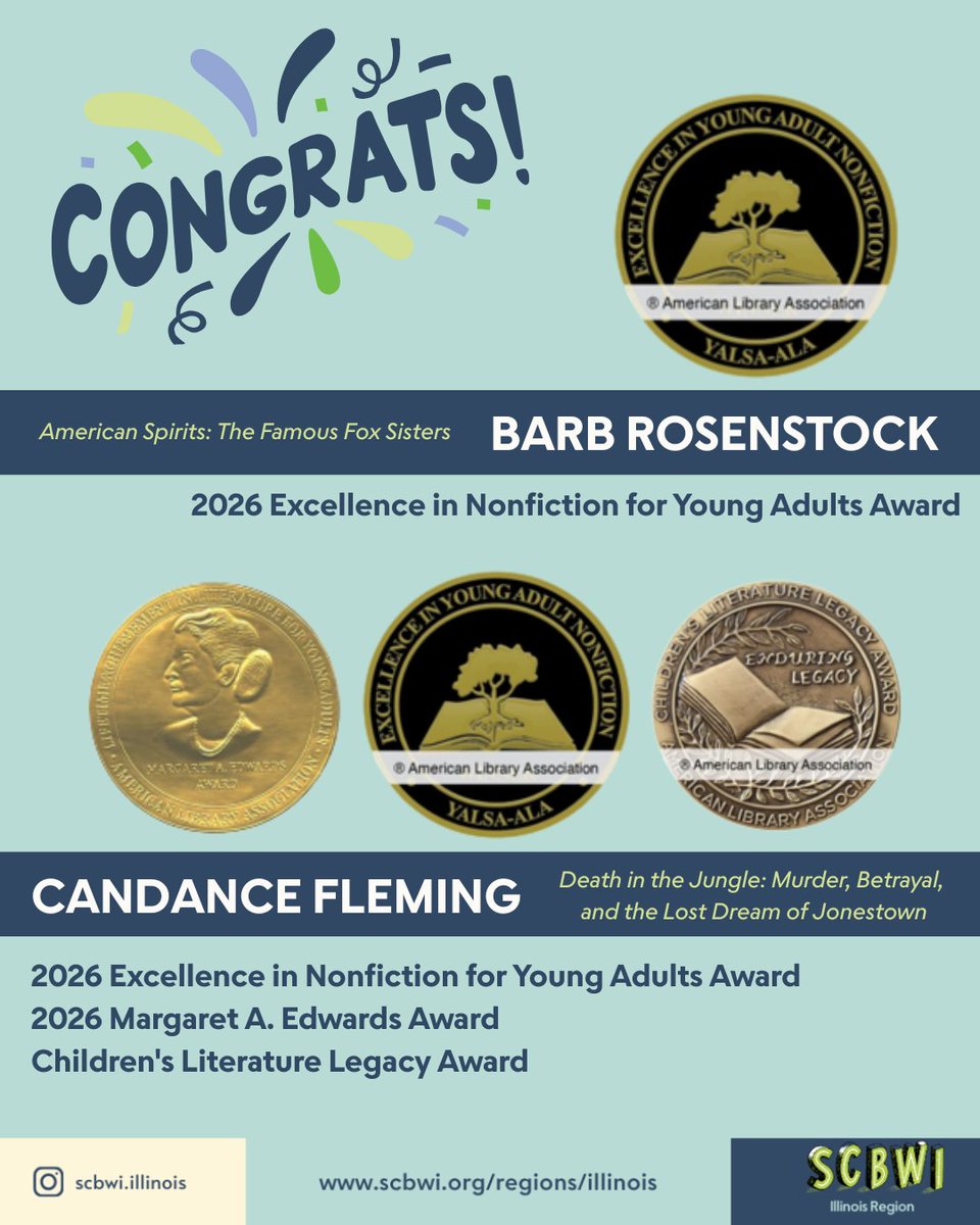 SCBWI Illinois tweet media