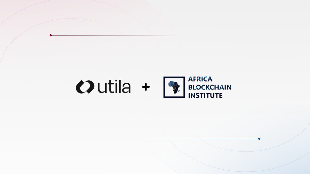 We recently joined the <a href="/AfricaBlockInst/">Africa Blockchain Institute</a> Membership Network to contribute to the policy and infrastructure conversations happening across the continent.

Learn more about what this means for Utila and Africa's digital asset ecosystem: utila.io/blog/utila-joi… 🌍