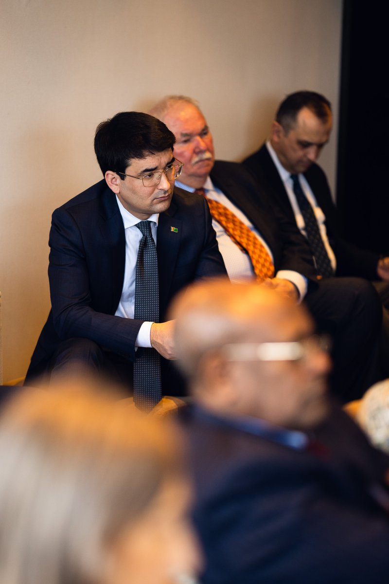 PalvanovSapar's tweet photo. I was pleased to be part of the first session of this year’s Ambassador Insider Series in Brussels. My sincere thanks to @BrusselsTimes for the kind invitation and for organizing a timely and substantive discussion.
Valuable exchange with fellow Heads of Mission on Brussels’ financial outlook and the EU’s economic trajectory in today’s complex geopolitical environment.