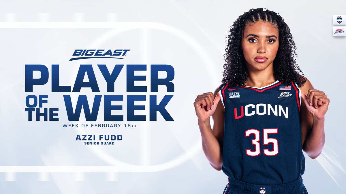 BIGEASTWBB's tweet image. Handing out our left over Valentine's Day flowers! 🌹💐

@azzi_35 averaged 22.0 points adding 3.0 rebounds and 3.0 steals a game while shooting 54.5% from the field and 66.7% from behind the arc in a 2-0 week for @UConnWBB.