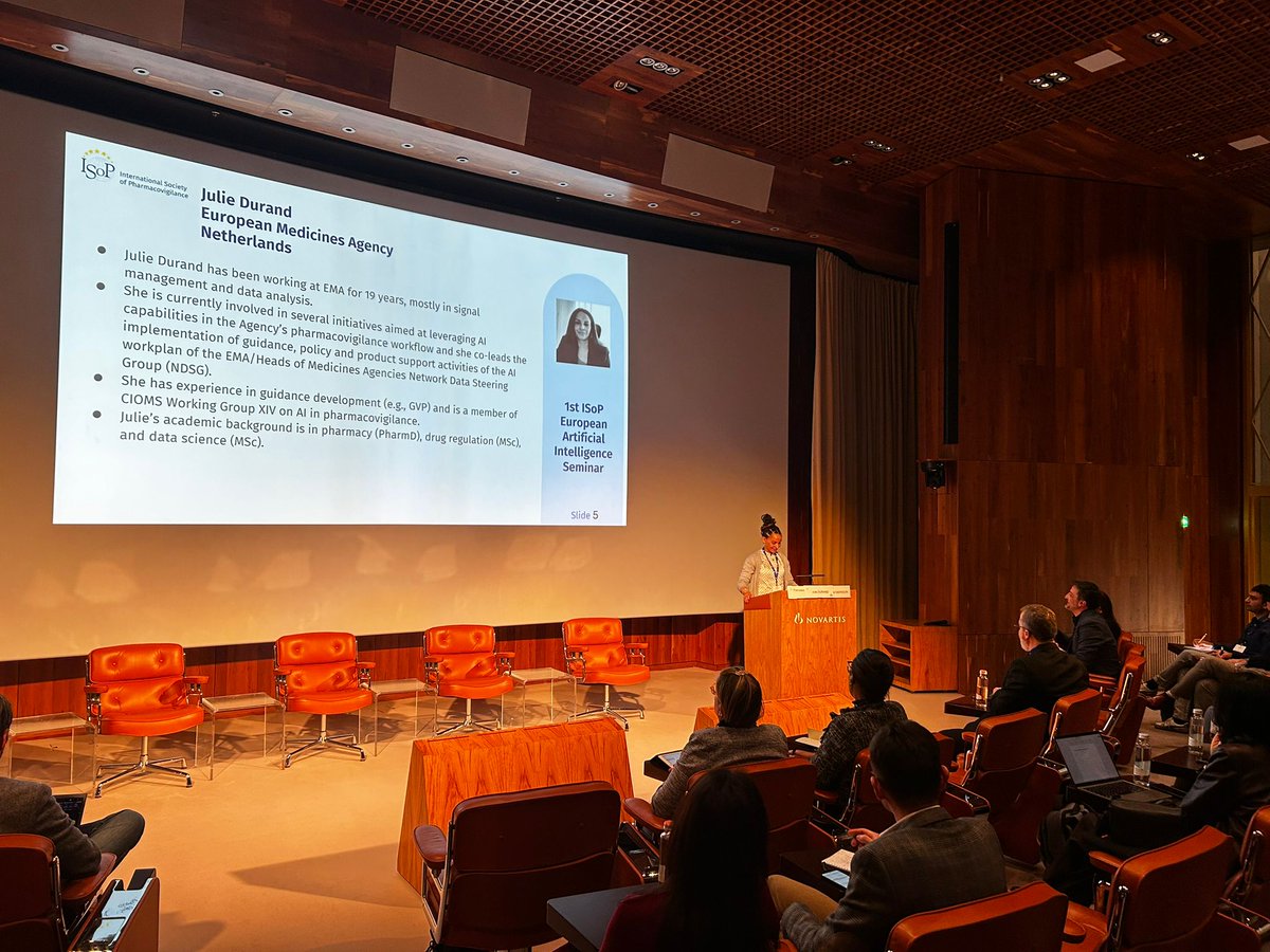 ISoPonline's tweet photo. Day 1 of #ISoPBasel2026 is in full swing!
✨ 125 attendees — sold out!
A packed room, great energy, and powerful discussions on AI in pharmacovigilance.
Here’s a look at today’s moments 👇
#Pharmacovigilance #DrugSafety #AIinPV #ISoPOnline https://t.co/I4XMqKYZEw