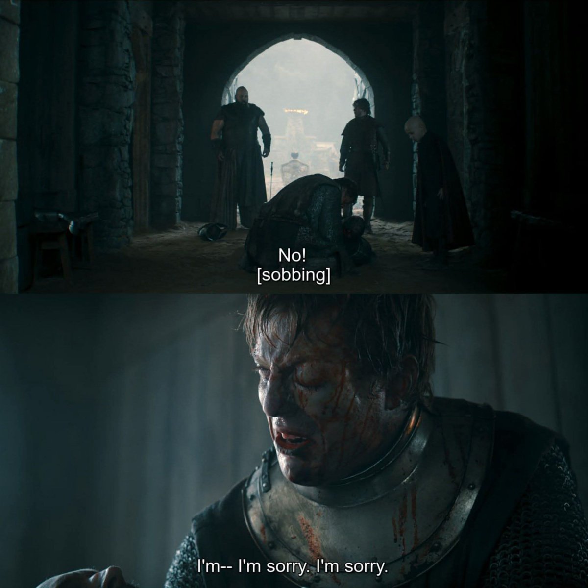 Poor Dunk lost his mother , saw her first love get slaughtered right before him.

Then he lost Ser Arlyn, the man who gave him protection and love in his own twisted way.

Saw Tanselle get her finger removed right in front him and never met her again despite searching for her in