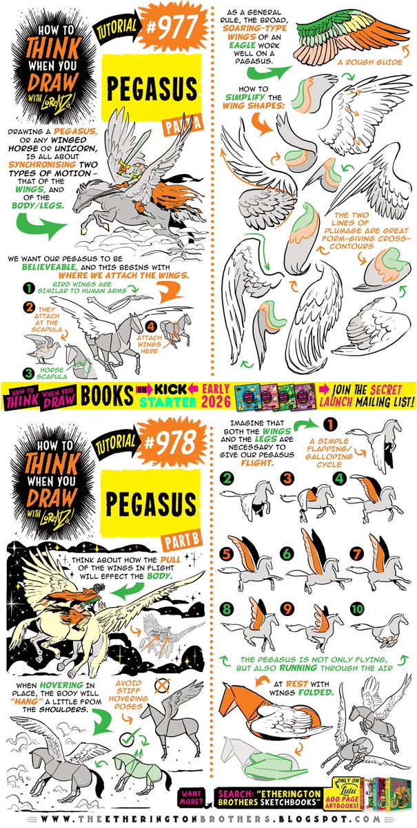 PEGASUS! To get the FREE monthly How to THINK When You draw digital MAGAZINE, (including NEW tutorials, a YEAR before they appear online) just tap the link in the bio HERE:  @etheringtonbros
PLUS! Tutorials BOOKS on KICKSTARTER VERY SOON!
#anime #manga #conceptart #gamedev