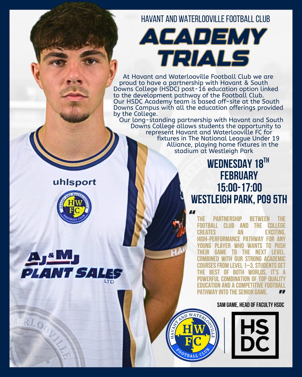 Havant & Waterlooville FC tweet media
