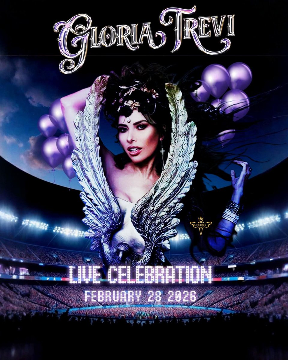 #LiveCelebration
#GloriaTrevi