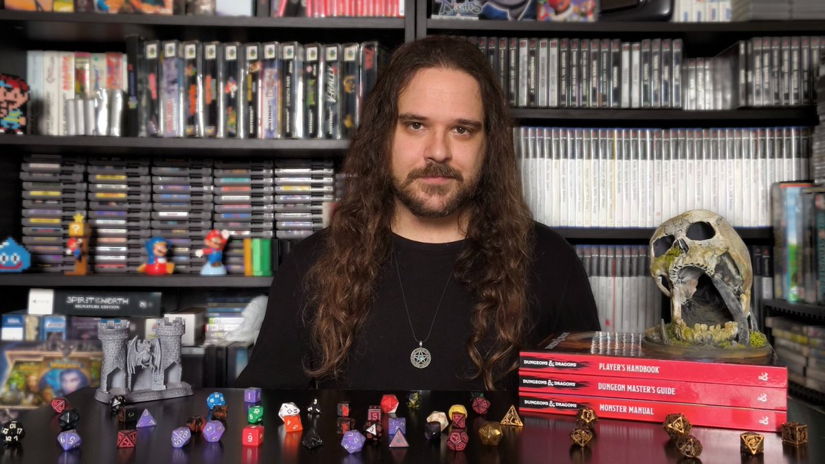 A preparar novos vídeos de D&amp;D 🎲

#dungeonsanddragons #jogosnarrativos #ttrpg #dnd #retroraider