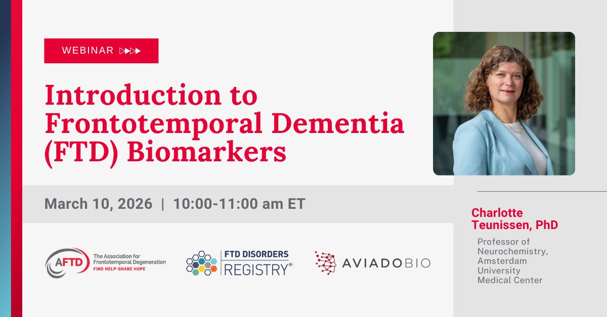 The AFTD tweet media