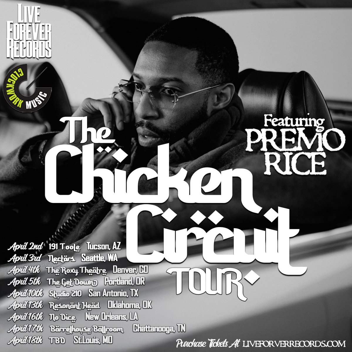 Tickets on sale 🍚
liveforeverrecords.com