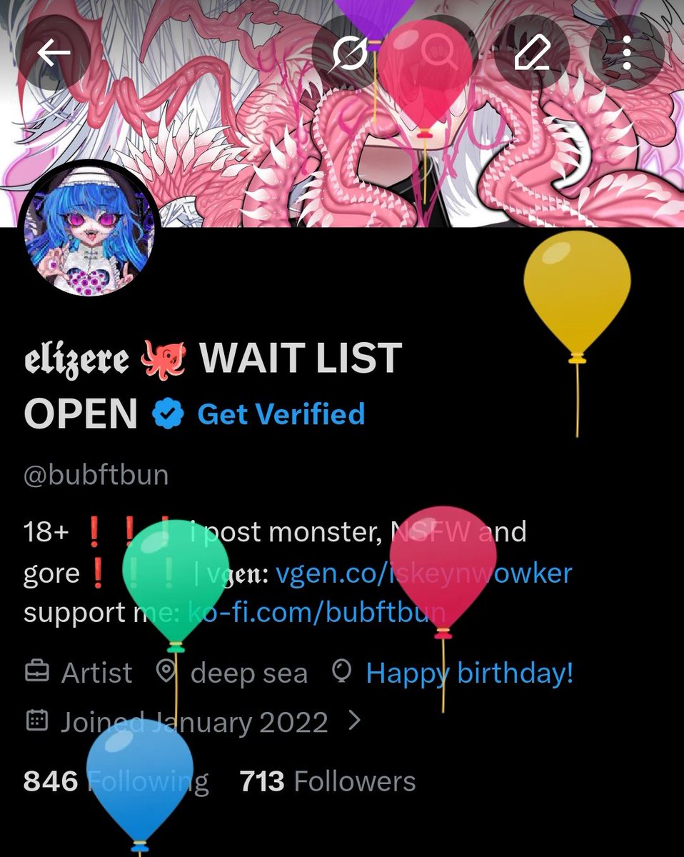 bubftbun's tweet image. Balloonssssss